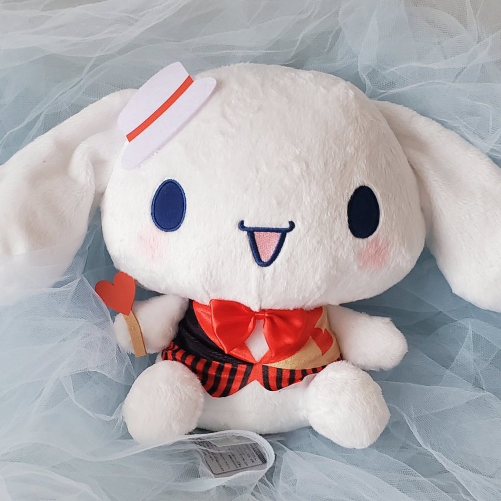 Cinnamoroll - Fairy Of Hearts Jumbo Plushie - Open Eyes